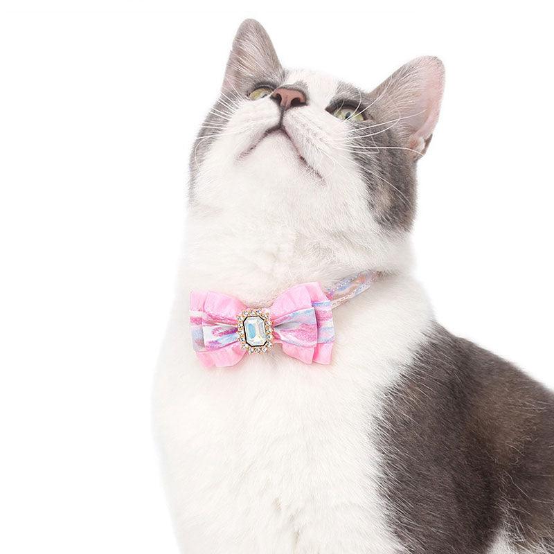 Catvera Gemstone Breakaway Cat Collar - Image 6|||PROMPT|||Original clean product image