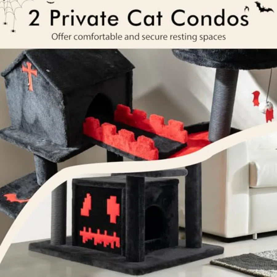 Catvera Gothic Cat Tree 49