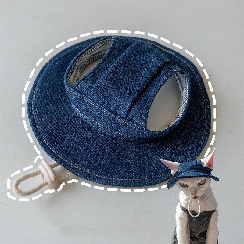 Catvera Hairless Cat Sun Hat - Image 15|||PROMPT|||Original clean product image