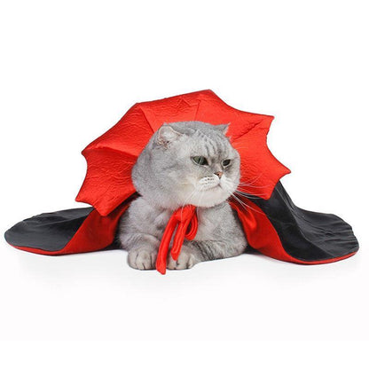 Catvera Halloween Vampire Cat Cape - Image 4|||PROMPT|||Original clean product image