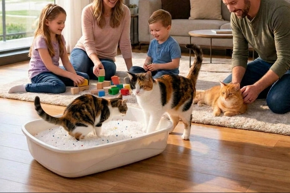 Catvera Health Monitoring Crystal Cat Litter - Section 3