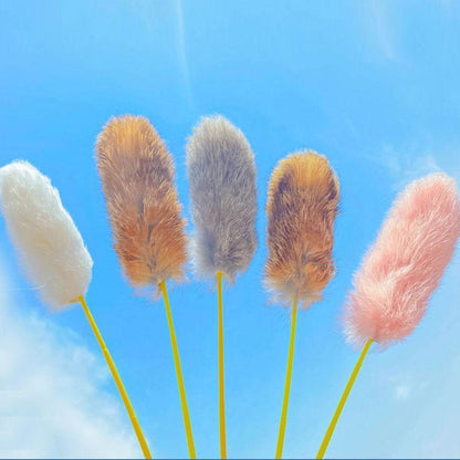 Catvera Interactive Feather Bell Teaser Wand - Image 4|||PROMPT|||Original clean product image