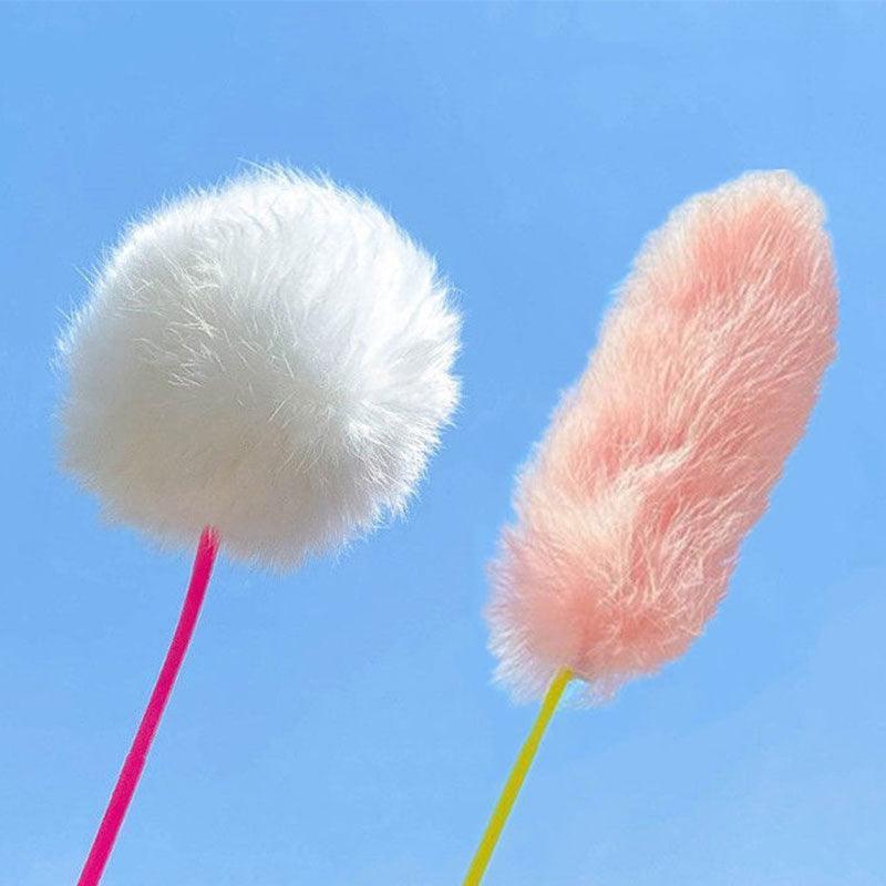 Catvera Interactive Feather Bell Teaser Wand - Image 8|||PROMPT|||Original clean product image