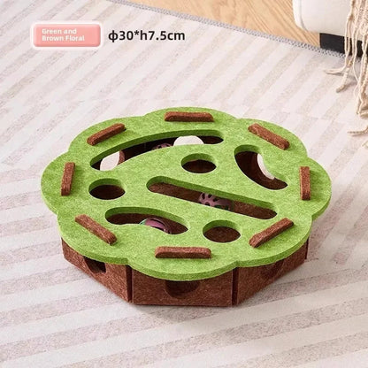 Catvera Interactive Felt Puzzle Box - Image 10|||PROMPT|||Original clean product image