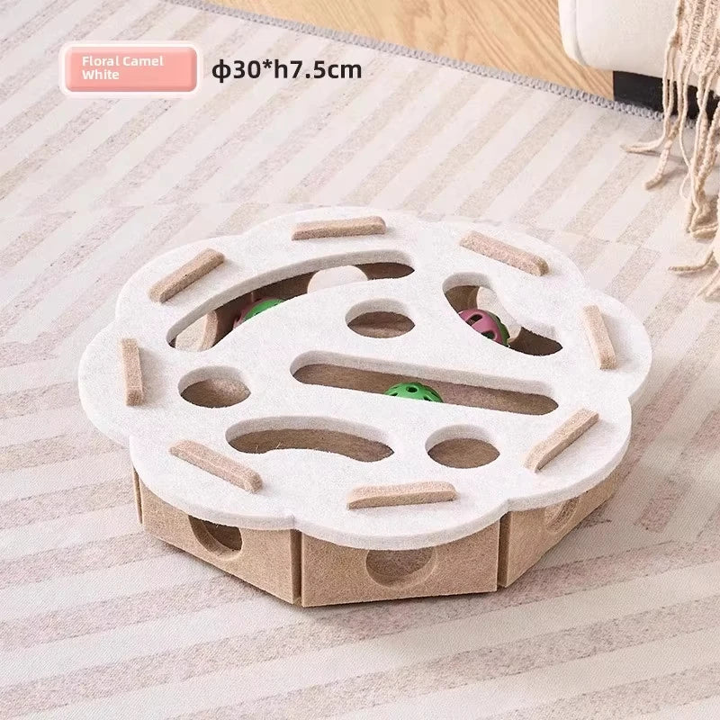 Catvera Interactive Felt Puzzle Box - Image 11|||PROMPT|||Original clean product image