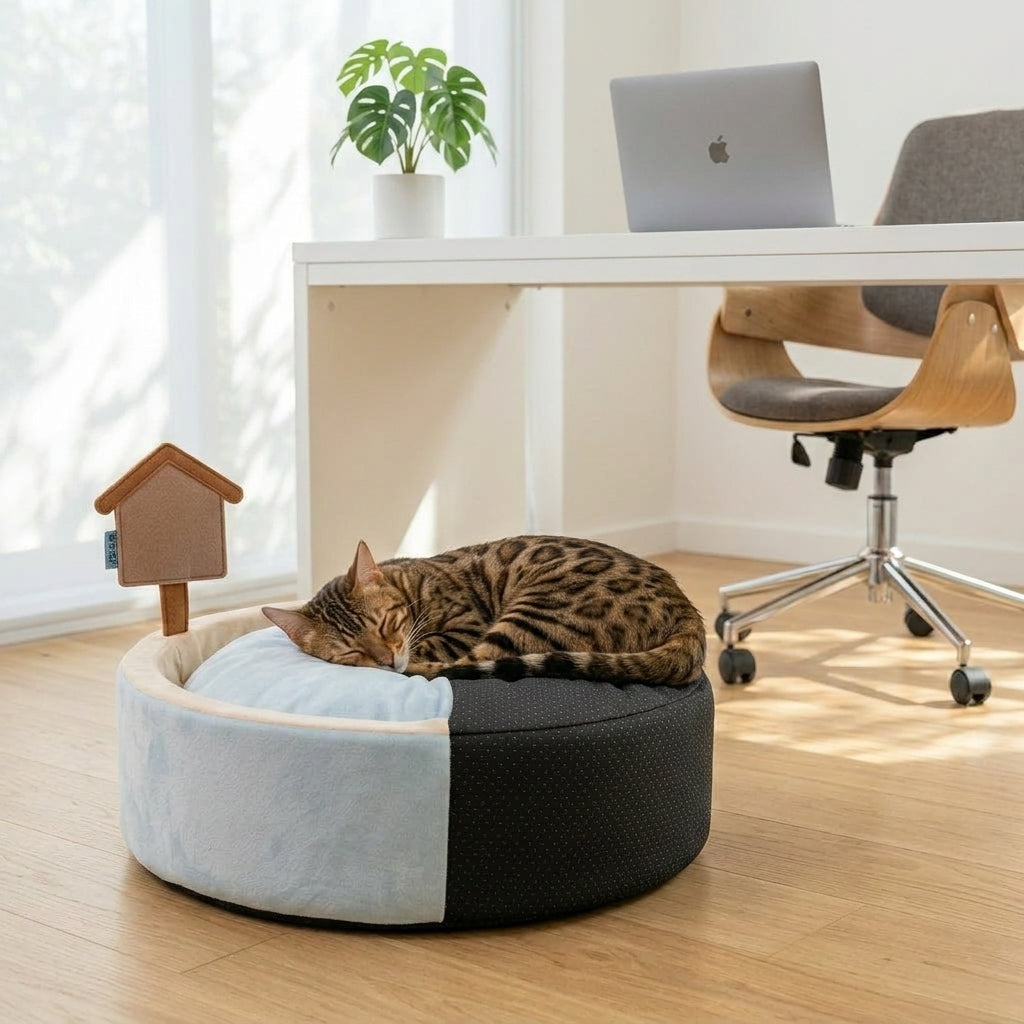 Catvera Japanese Hot Spring Cat Bed - Section 3