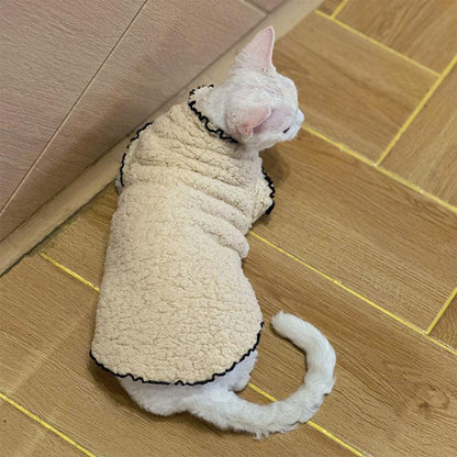 Catvera Lambswool Hairless Cat Sweater - Image 6|||PROMPT|||Original clean product image