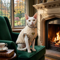Catvera Lambswool Sphynx Cat Sweater - Main Product Image