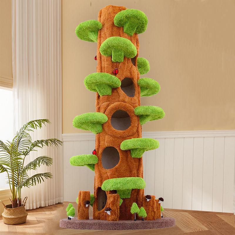 Catvera Luxury Multi-Level Cat Tree - Image 16|||PROMPT|||Original clean product image