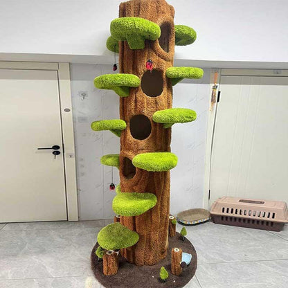 Catvera Luxury Multi-Level Cat Tree - Image 18|||PROMPT|||Original clean product image