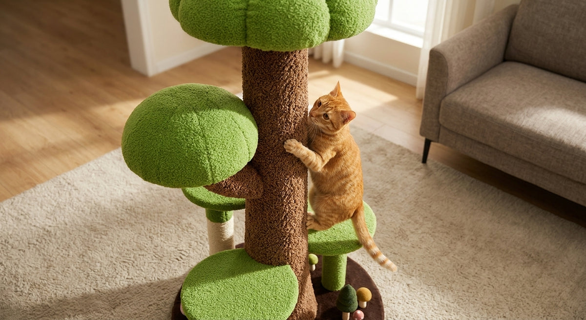 Catvera Luxury Tree Cat Climbing Tower - Ultimate Climbing Experience