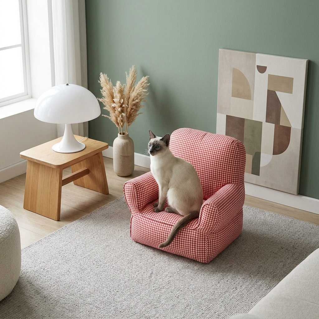 Catvera Miniature Armchair Cat Sofa Bed - Stylish Home Integration