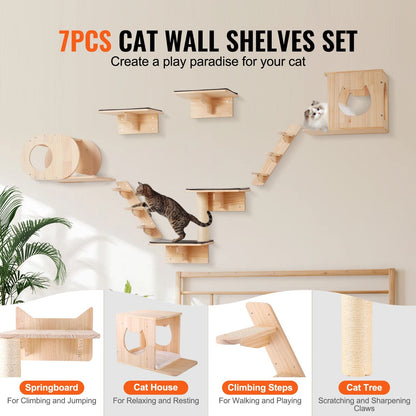 Catvera Modular Cat Wall Climbing System - Image 2|||PROMPT|||Original clean product image