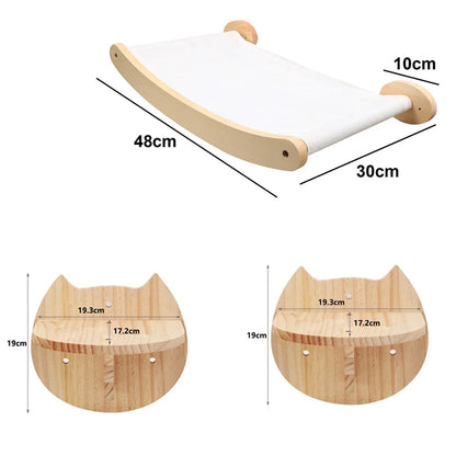 Catvera Modular Wall Cat Climbing System - Image 10|||PROMPT|||Original clean product image