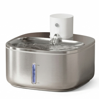 Catvera Motion Sensor Water Fountain - Image 1|||PROMPT|||Original clean product image