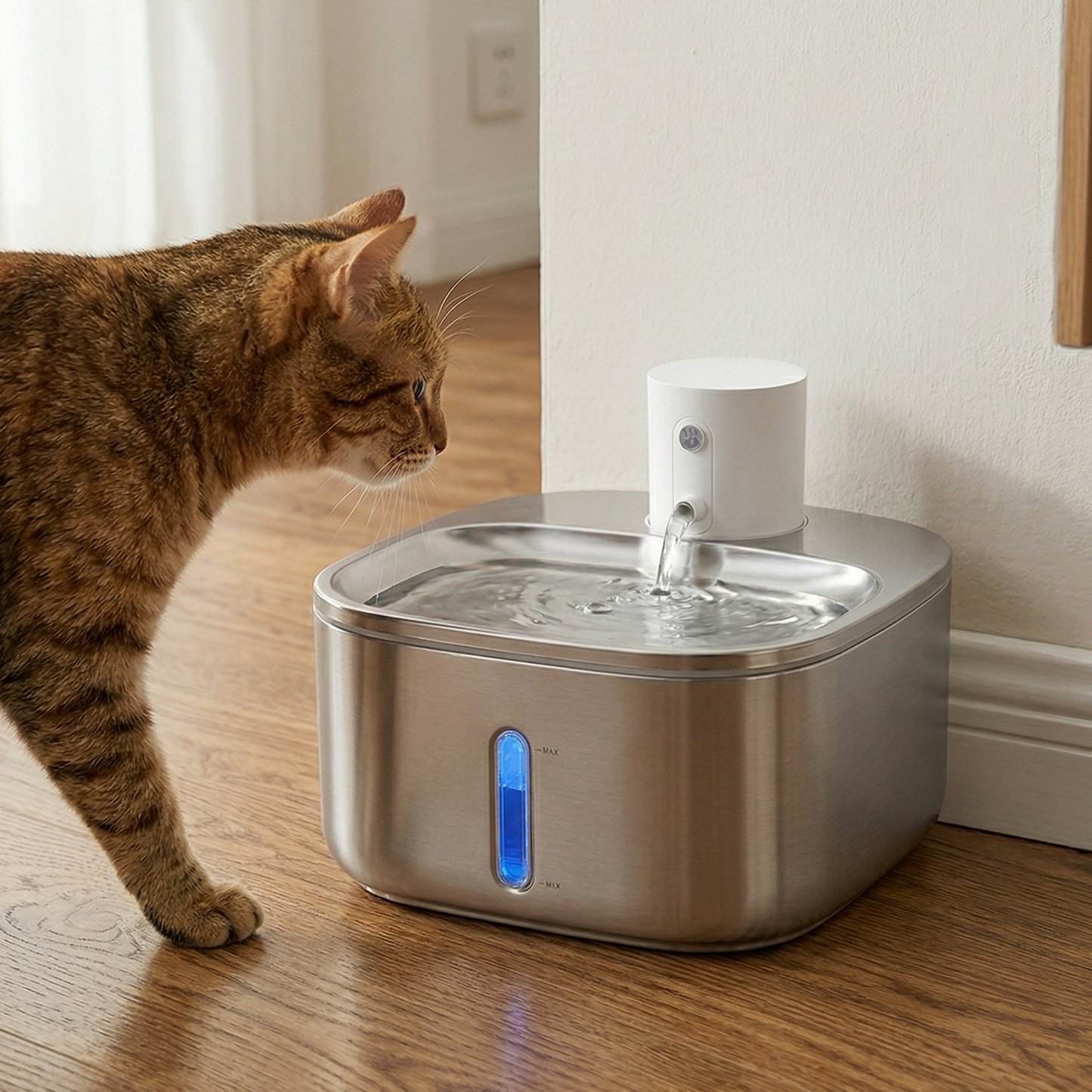 Catvera Motion Sensor Water Fountain - Image 2 (Original)