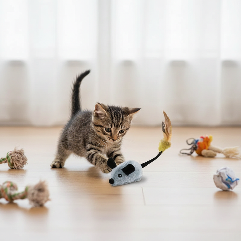 Catvera Mouse Motion Interactive Cat Toy - Built for Daily Play