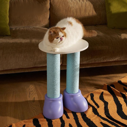 Catvera Multi-Function Cat Scratching Bed - Image 7|||PROMPT|||Cleaned image. Original analysis: Found 1 watermark text overlay 'MEWCATS' in the top left corner of the image