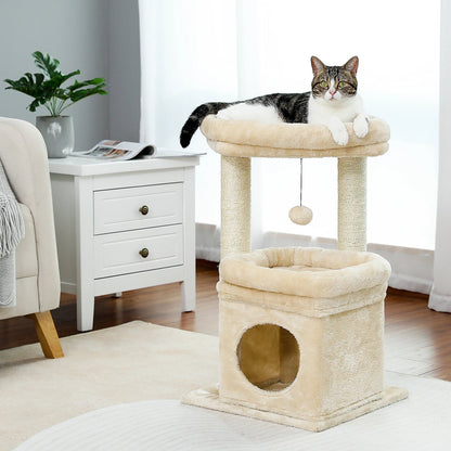 Catvera Multi-Level Cat Tree Tower - Image 1|||PROMPT|||Original clean product image