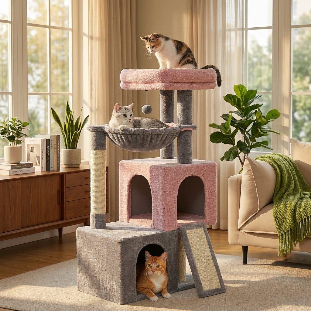 Catvera Multi-Level Cat Tree Tower - Main Product Image