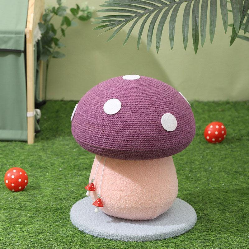 Catvera Mushroom Cat Scratching Tree - Image 18|||PROMPT|||Original clean product image