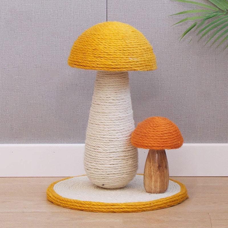 Catvera Mushroom Cat Scratching Tree - Image 24|||PROMPT|||Original clean product image