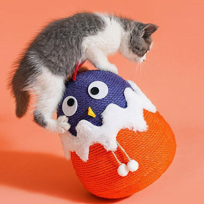 Catvera Mushroom Cat Scratching Tree - Image 3|||PROMPT|||Original clean product image