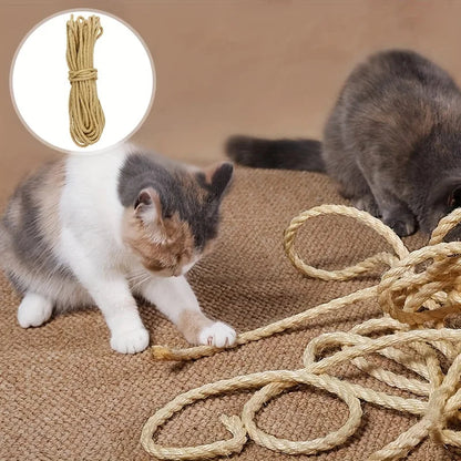 Catvera Natural Sisal Scratching Rope - Image 5|||PROMPT|||Original clean product image