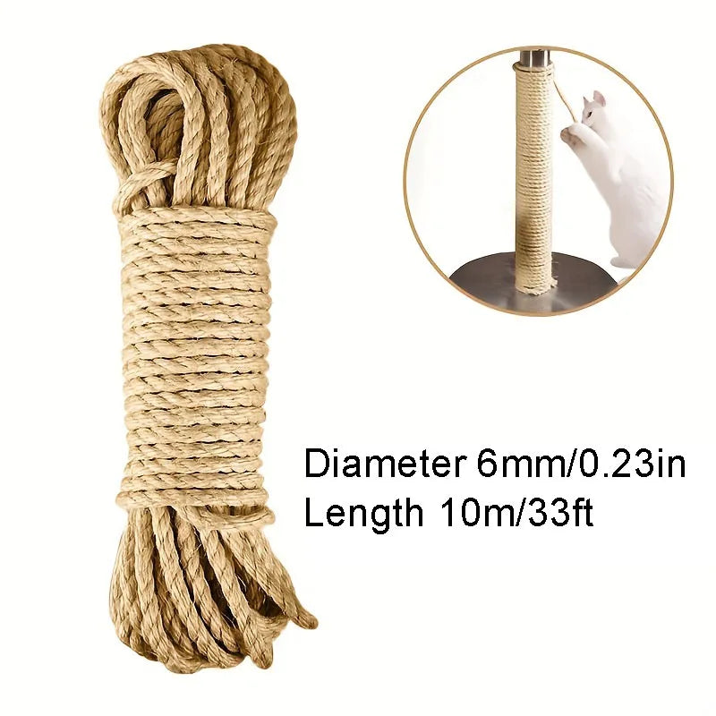 Catvera Natural Sisal Scratching Rope - Image 9|||PROMPT|||Original clean product image