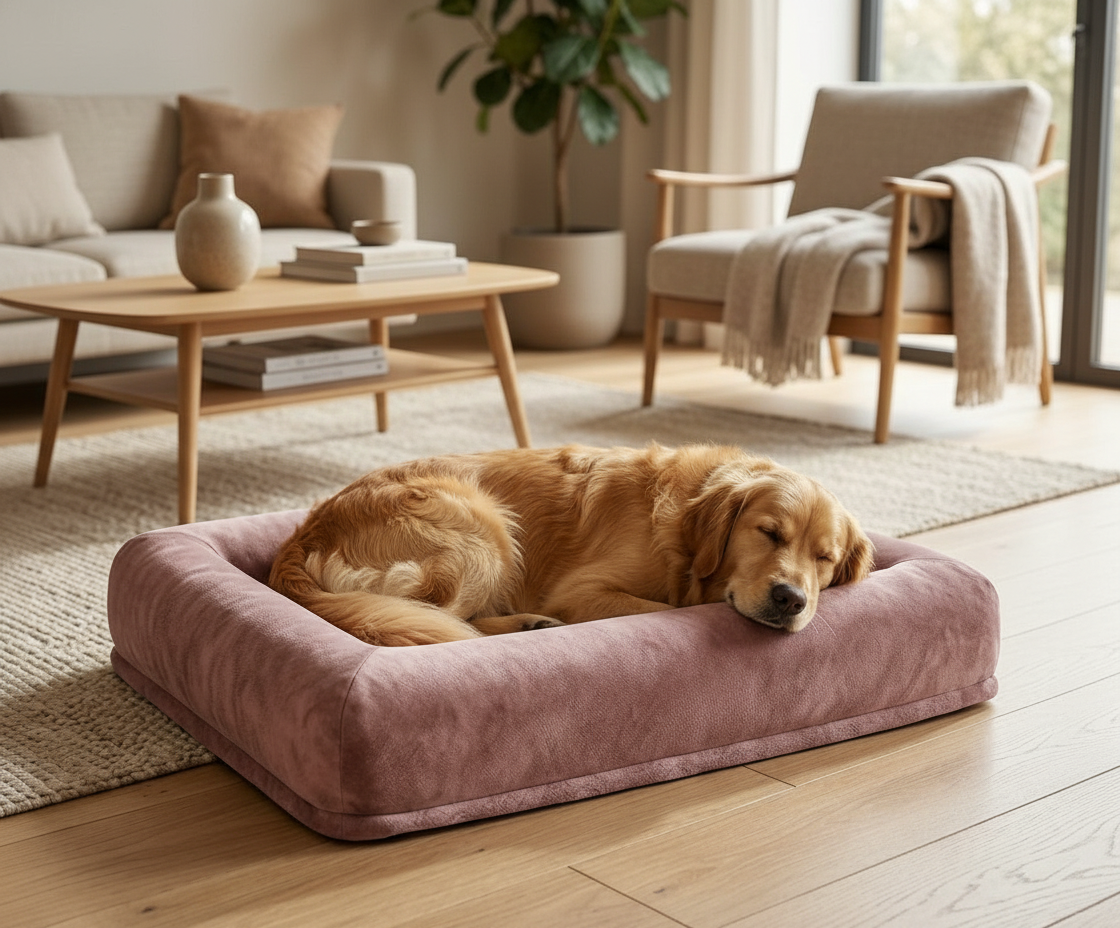 Catvera Orthopaedic Memory Foam Dog Bed - Main Product Image
