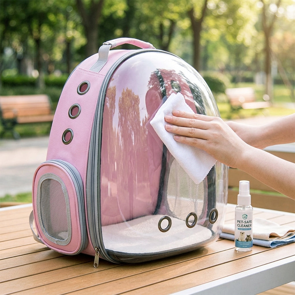 Catvera Panoramic Bubble Cat Backpack - Easy Care & Maintenance