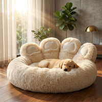 Catvera Paw-Shaped Pet Bed - Main Product Image