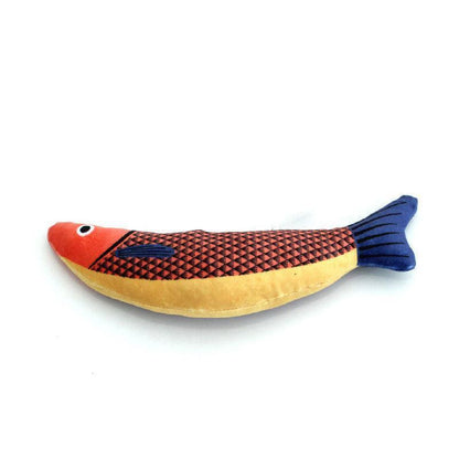 Catvera Plush Catnip Fish Toy - Image 9|||PROMPT|||Original clean product image