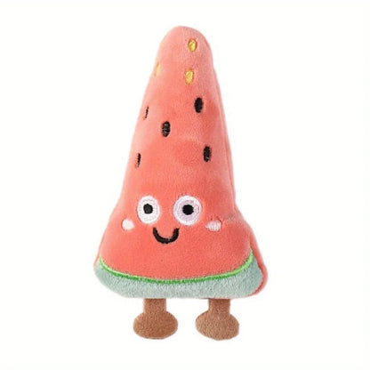 Catvera Plush Fruit Kicker Toys - Image 2|||PROMPT|||Original clean product image