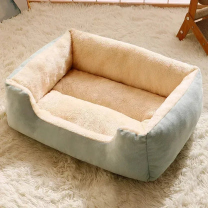 Catvera Plush Pet Bed - Image 5|||PROMPT|||Original clean product image