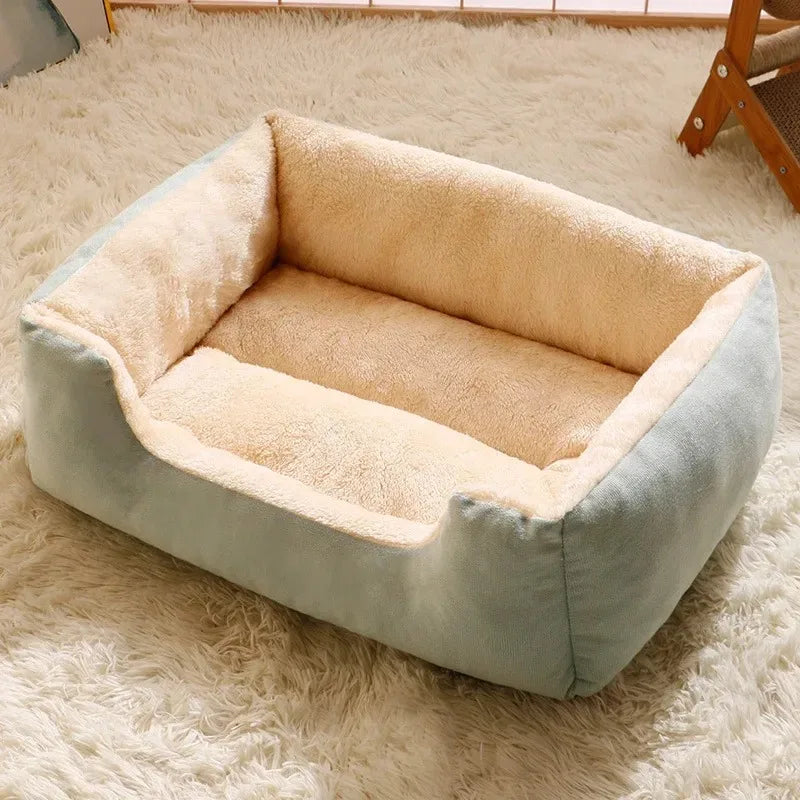 Catvera Plush Pet Bed - Image 7|||PROMPT|||Original clean product image