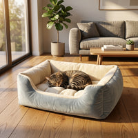 Catvera Plush Pet Bed - Main Product Image