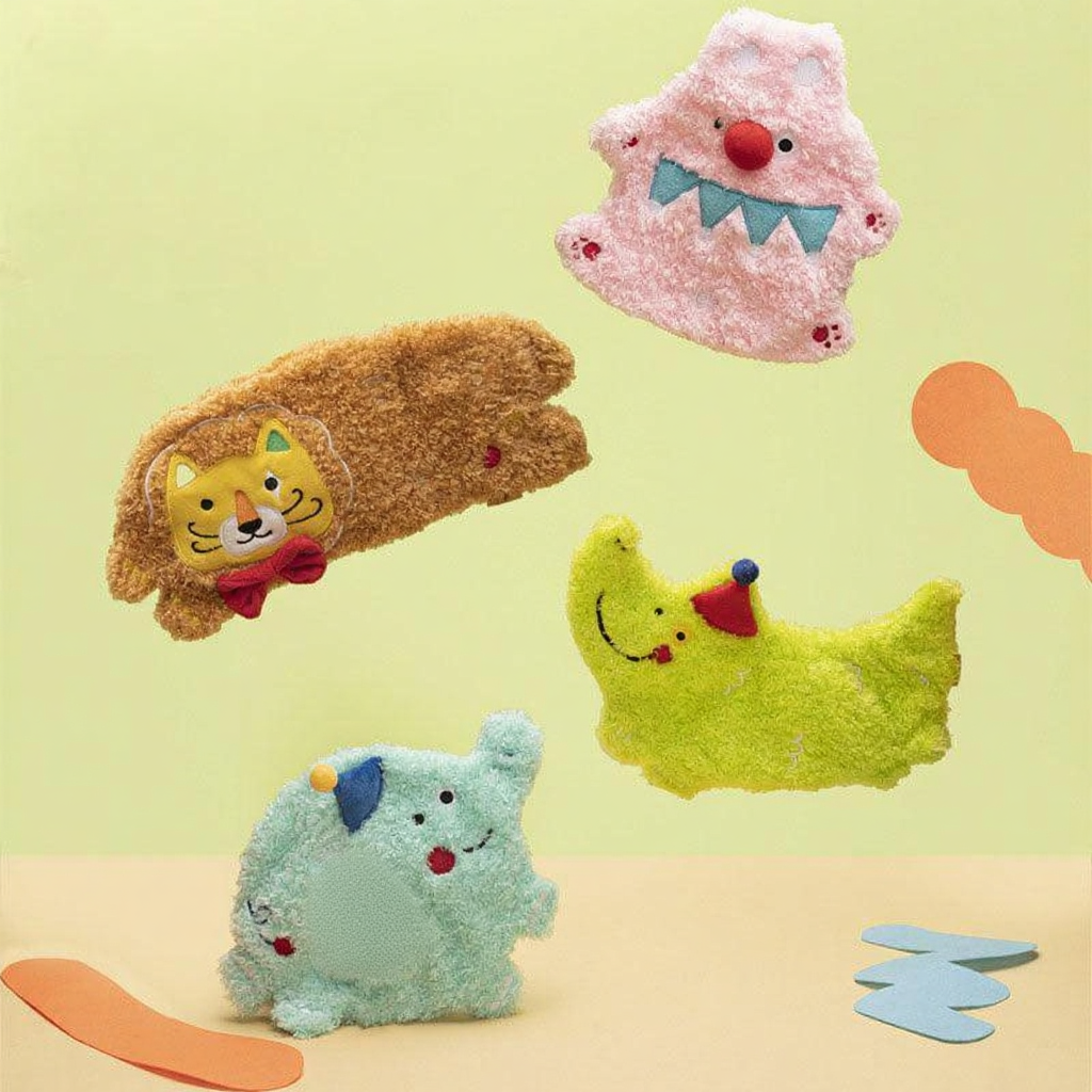 Catvera Plush Vocal Cat Circus Toys - Image 6|||PROMPT|||Cleaned image. Original analysis: found 1 text watermark - 'MEWCATS' appears in white text in the top left corner of the image