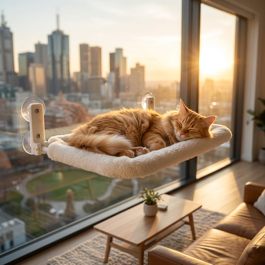 Catvera Plush Window Cat Hammock - Main Product Image