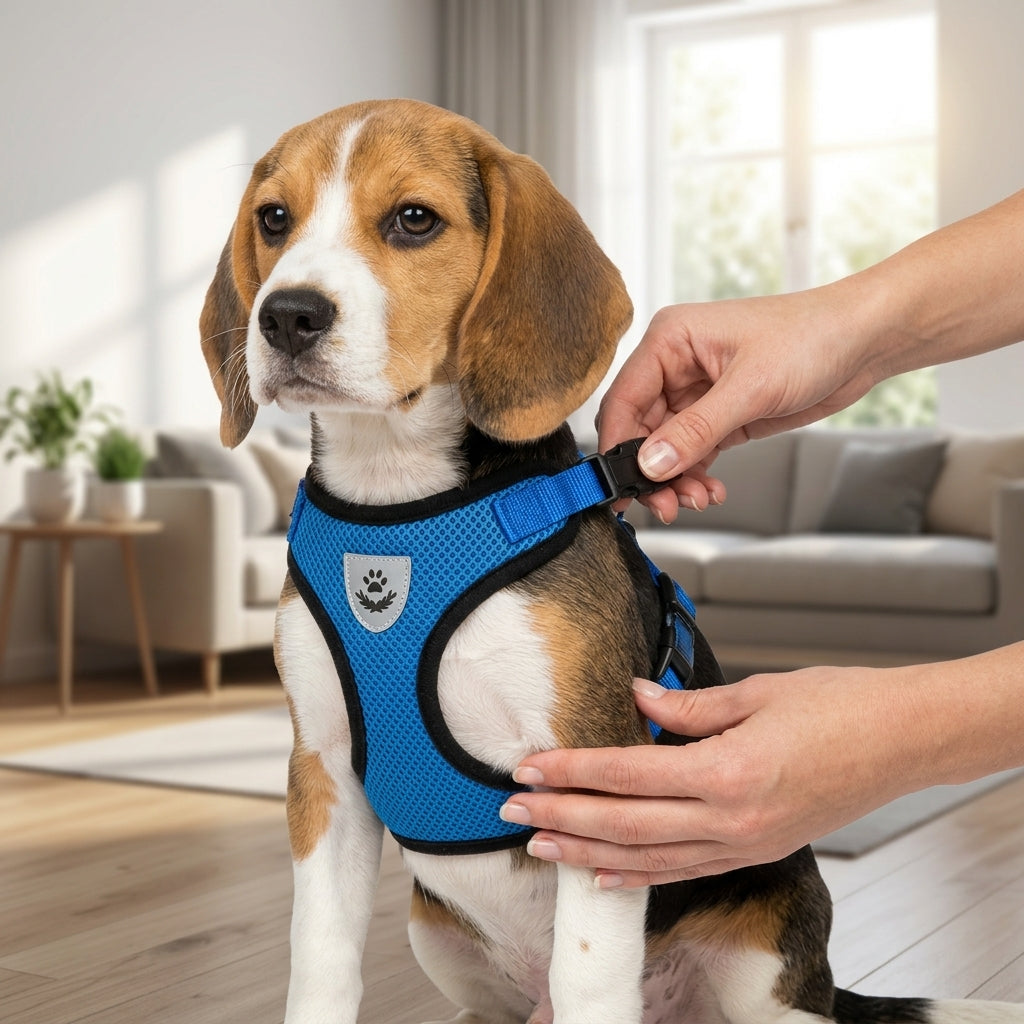 Catvera Reflective Mesh Pet Harness - Perfect Fit Technology