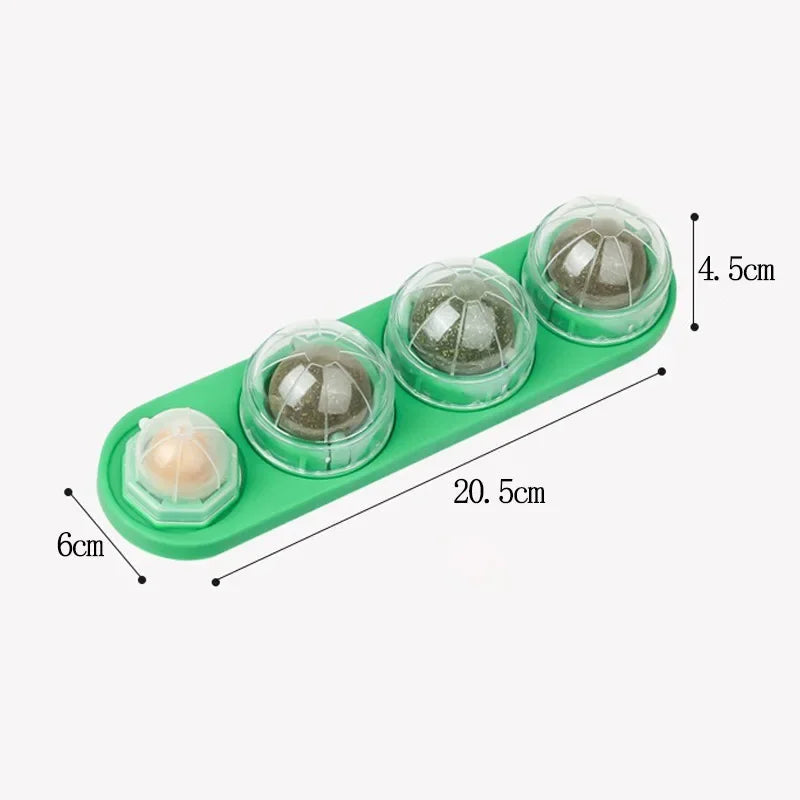 Catvera Rotating 4-in-1 Herbal Lick Toy - Image 2|||PROMPT|||Original clean product image