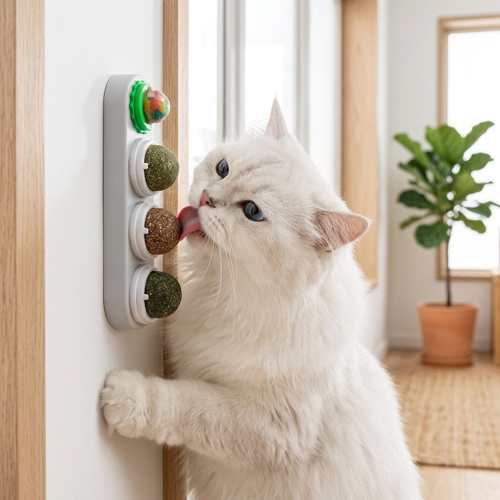 Catvera Rotating 4-in-1 Herbal Lick Toy - Main Product Image