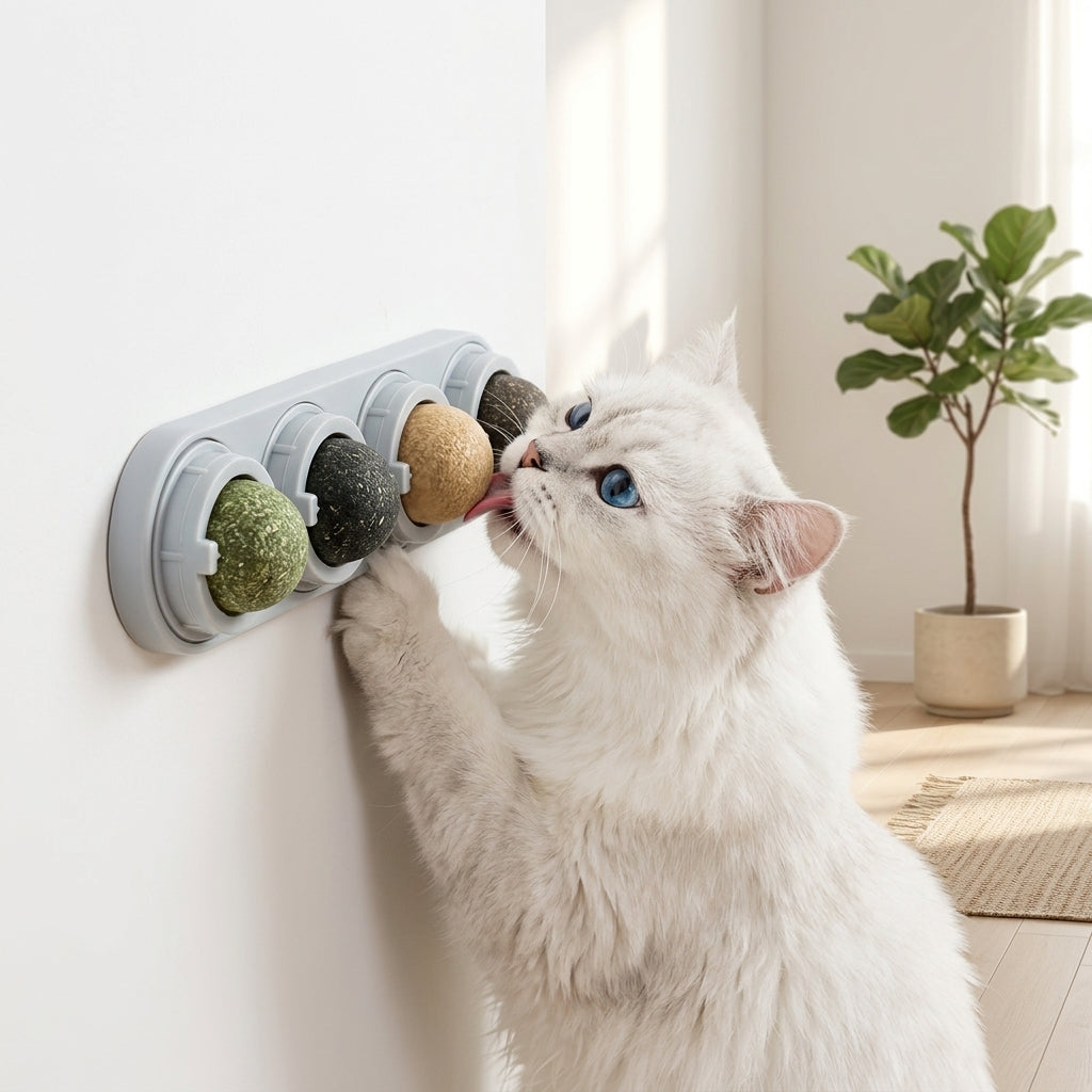 Catvera Rotating 4-in-1 Herbal Lick Toy - Main Product Image