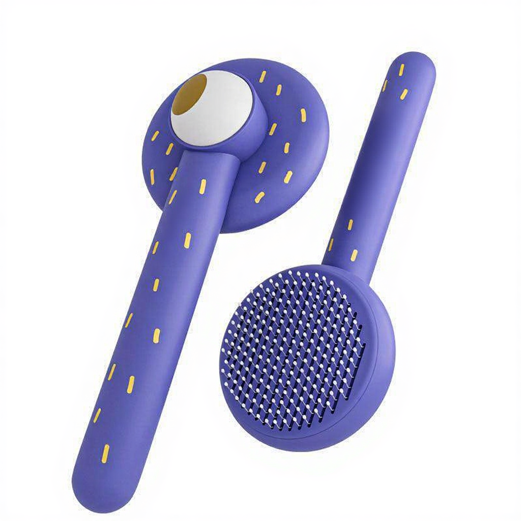 Catvera Self Cleaning Cat Hair Brush - Image 3|||PROMPT|||Original clean product image