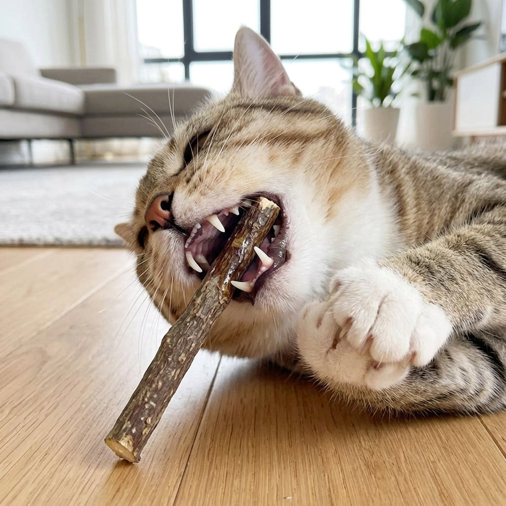 Catvera Silvervine Cat Chew Sticks - Superior Dental Health Benefits