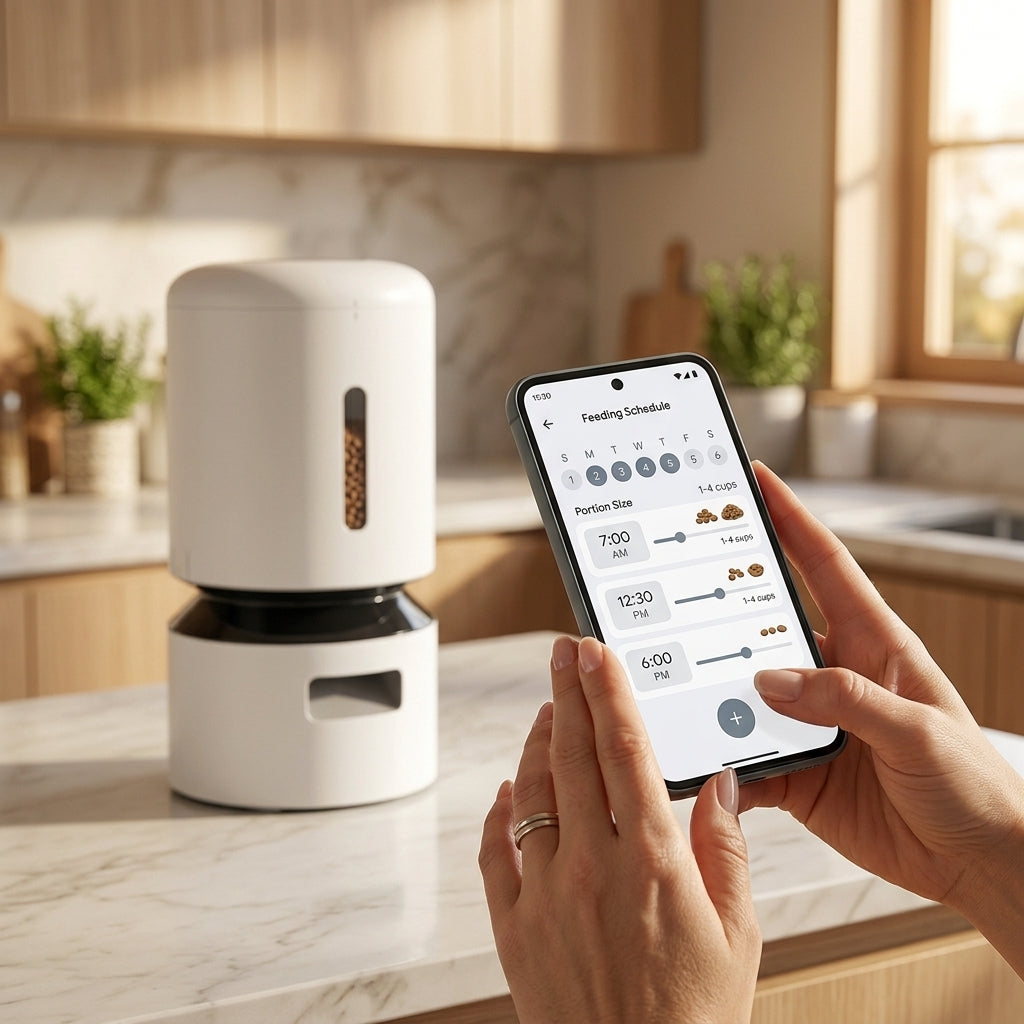 Catvera Smart Pet Feeder Camera - Smart Feeding Technology