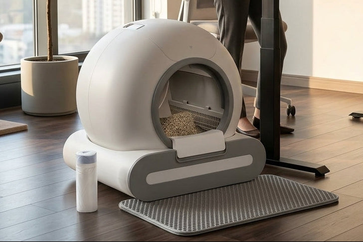 Catvera Smart Self-Cleaning Litter Box - Section 1