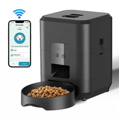 Catvera Smart WiFi Automatic Pet Feeder - Image 1|||PROMPT|||Original clean product image