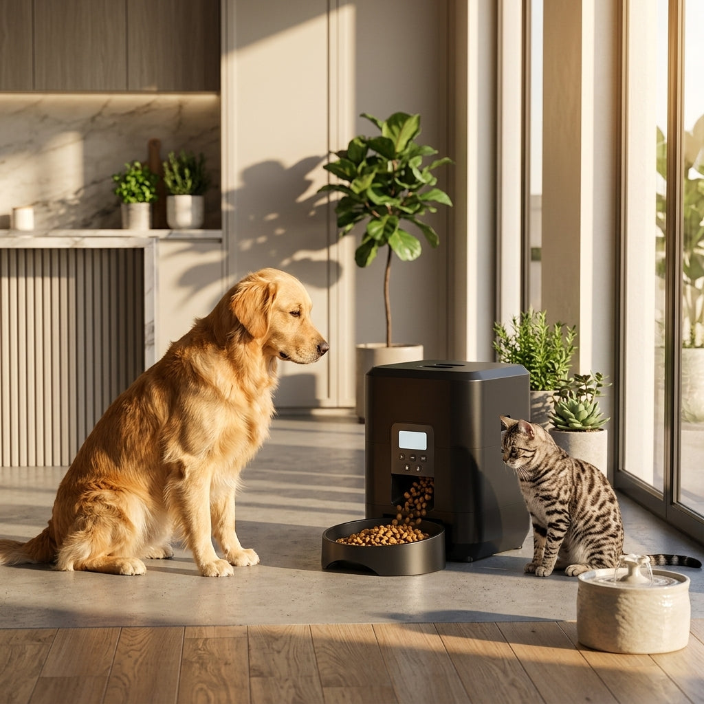 Catvera Smart WiFi Automatic Pet Feeder - Main Product Image