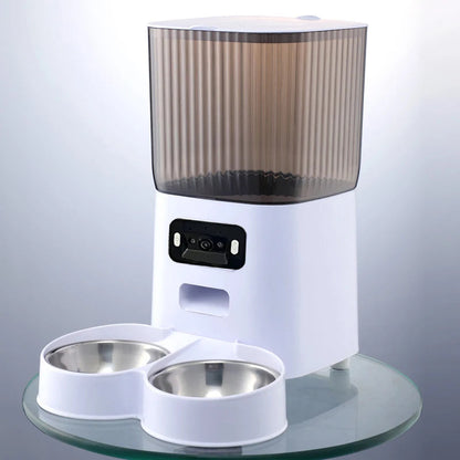 Catvera Smart WiFi Camera Auto Feeder - Image 9|||PROMPT|||Original clean product image